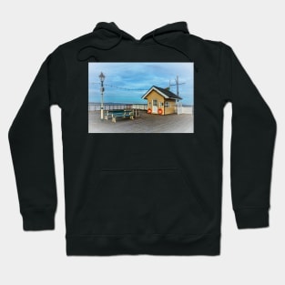 On Penarth Pier, South Wales Hoodie